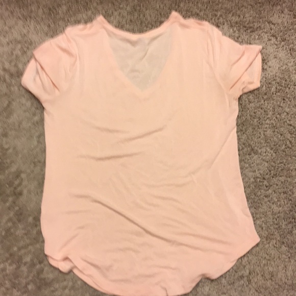Peachy pink old navy tee t-shirt top - Picture 3 of 3